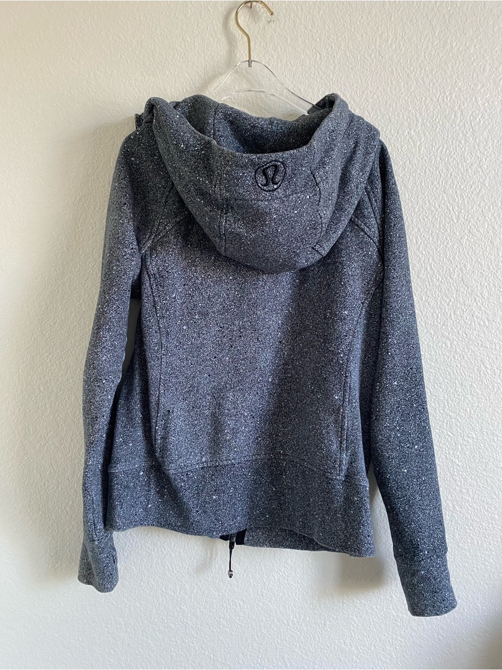 Lululemon Scuba Hoodie Luminesce Splatter White Black - Picture 7 of 7